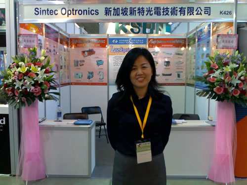 Sintec successfully participated at Taipei laser exhibition