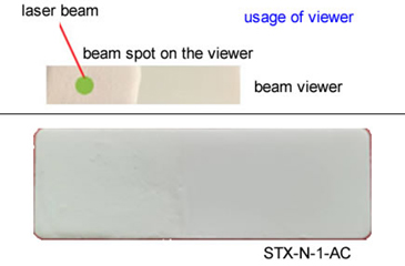 laser beam viewer