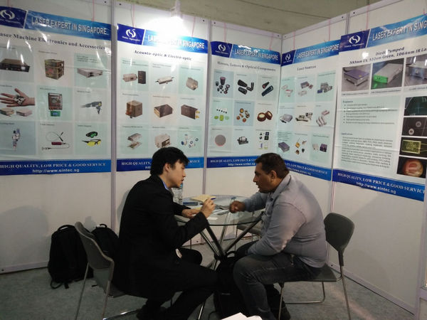 Sintec Optronics Participated in Laser World of Photonics India