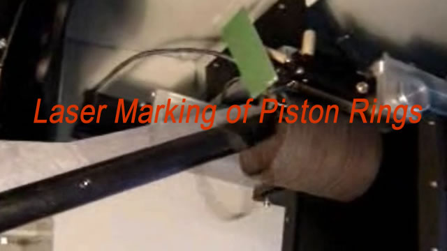 Laser Marking of Piston Rings