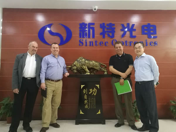 FARO’s Director Visited Sintec Optronics