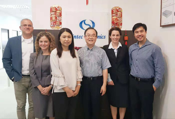 Canadian delegation visited Sintec Optronics