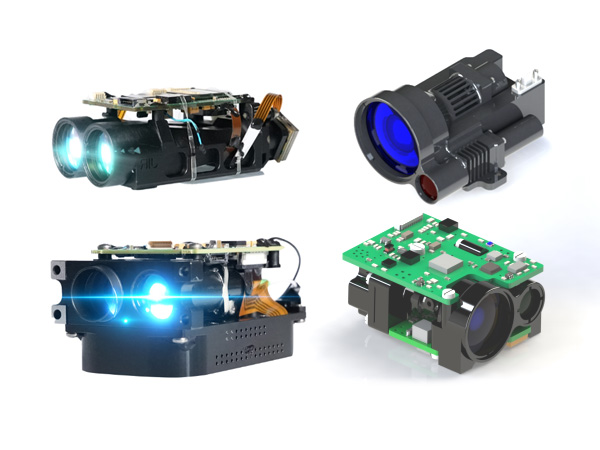 Laser distance measurement is used as positioning technology in self-propelled trolley suspension co
