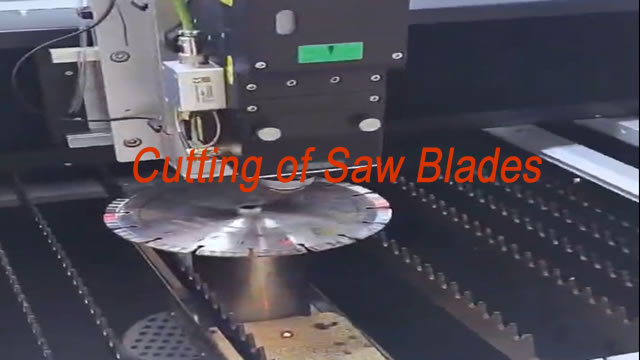 Cutting of Saw Blades