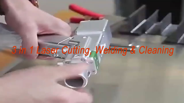 3 in 1 Laser Cutting, Welding & Cleaning