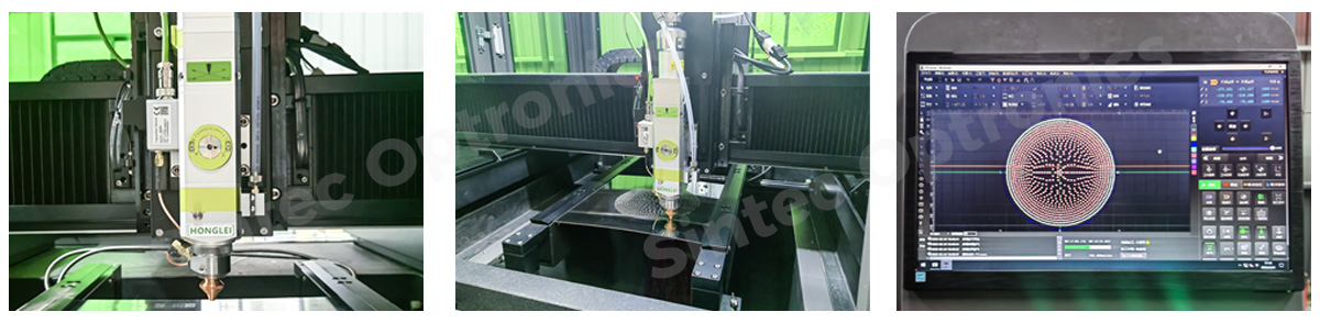 High precision fiber laser cutting machine