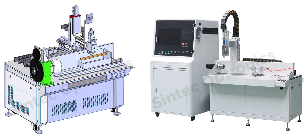 Precision laser cutting machine for hardware fittings