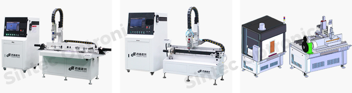 Precision laser cutting machine for hardware fittings